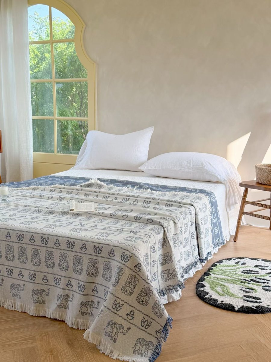 Throw Blanket, Ethnic Pattern